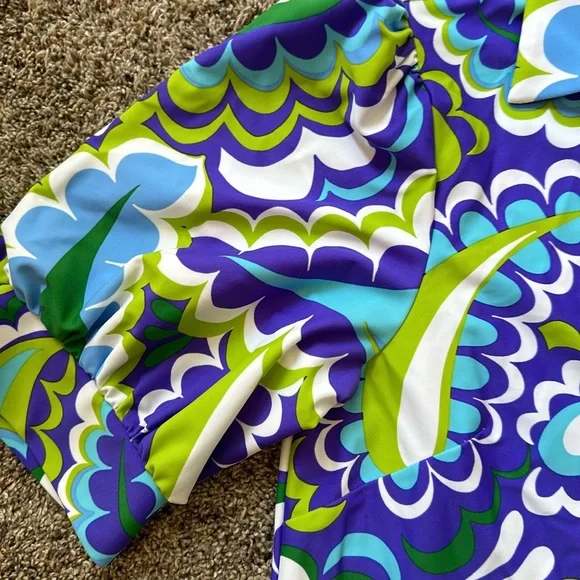 Jude Connally Vibrant Paisley Mini Dress - Picture 3 of 3